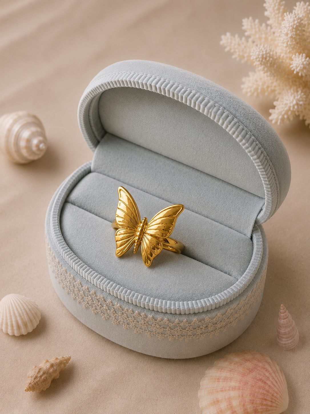 Butterfly Statement Ring