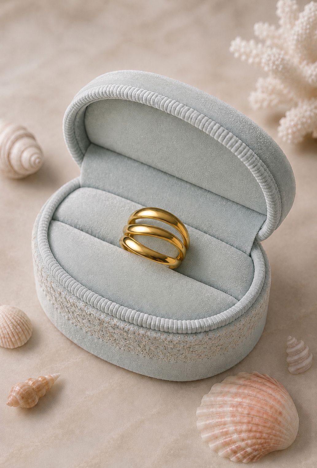 Triple Band Ring