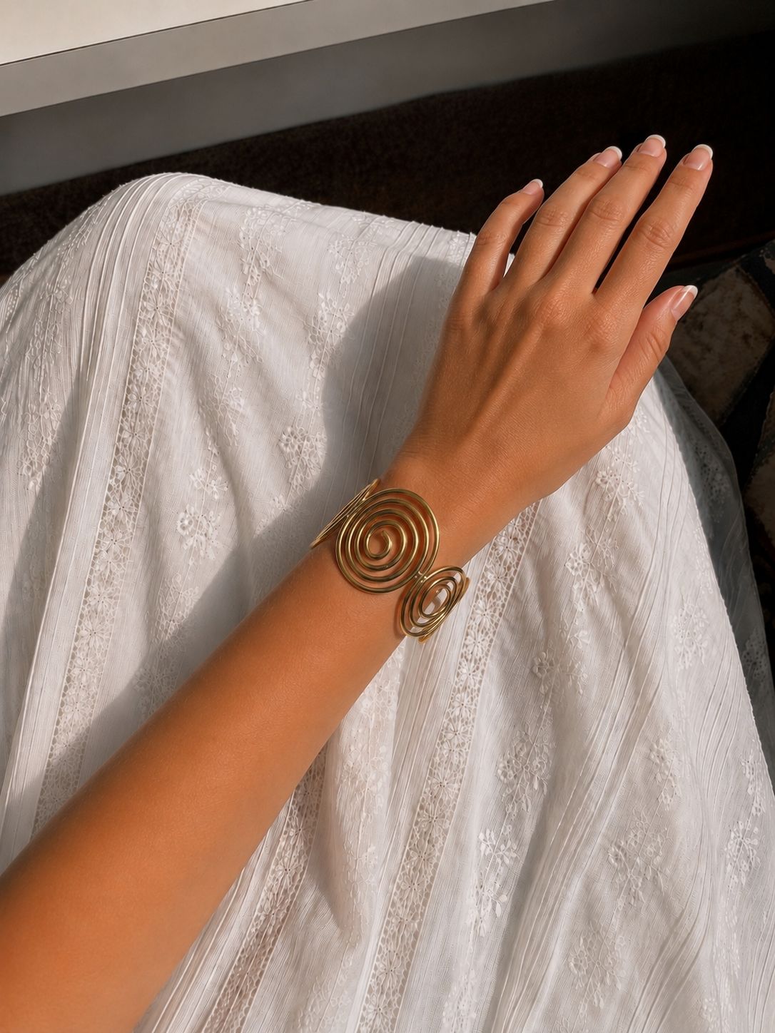 Spiral Chunky Bracelet