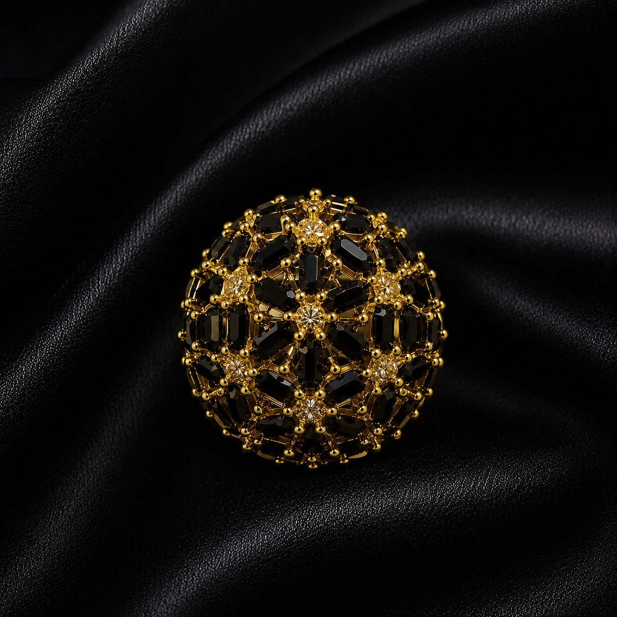 Midnight Mosaic Ring (Gold)