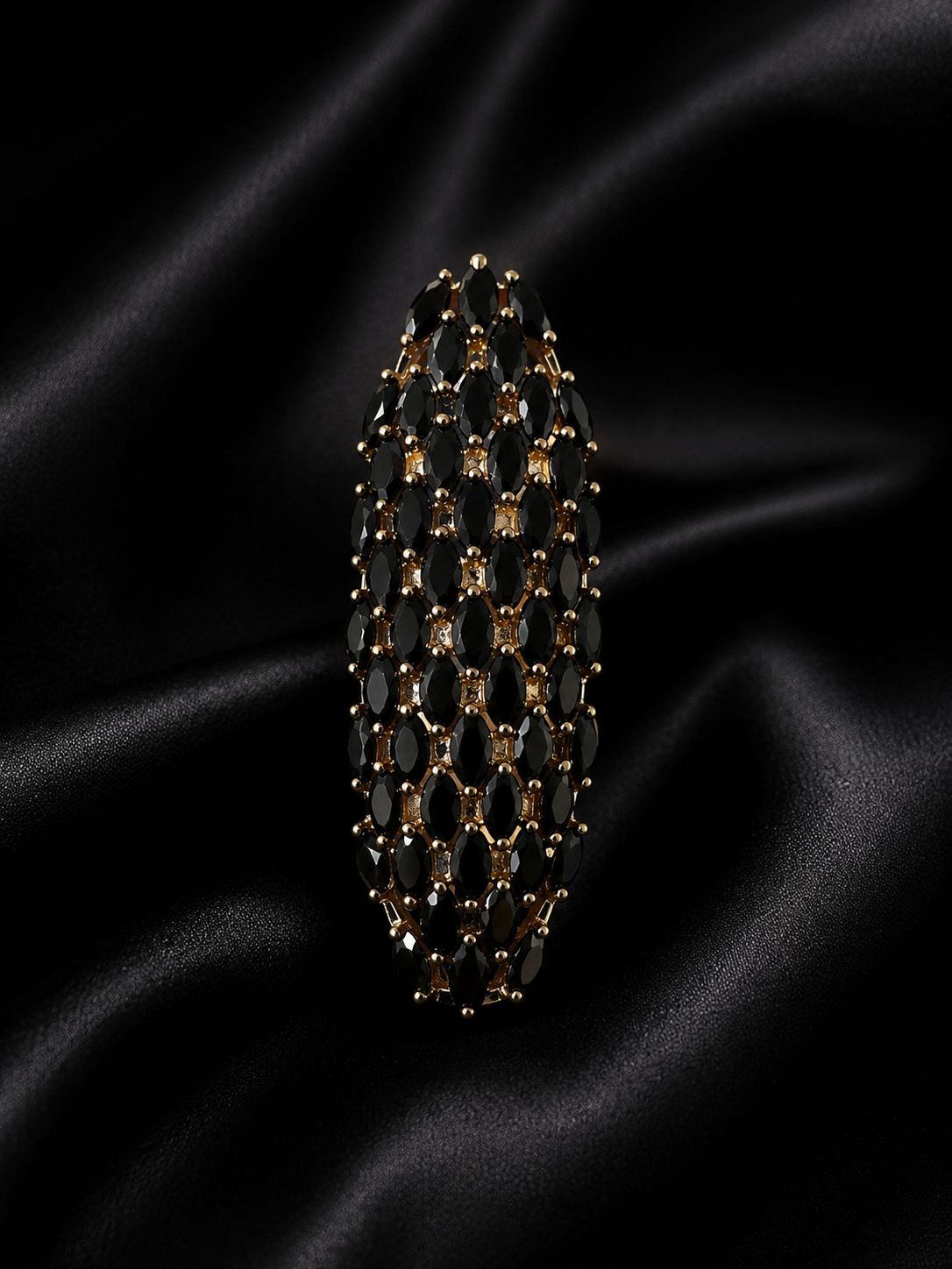 Midnight Marquise Ring (Gold)