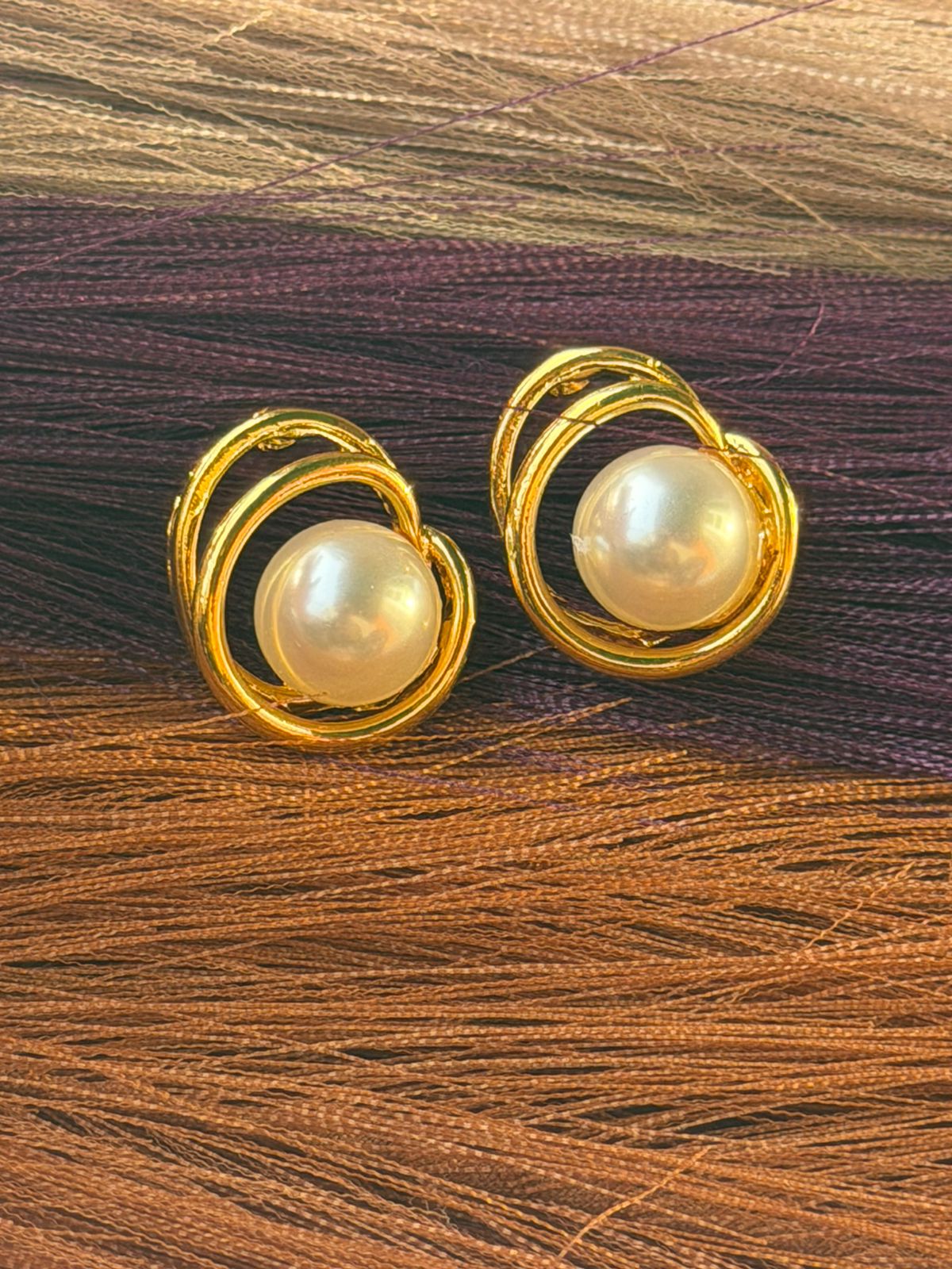 Pearl Orbit Earrings