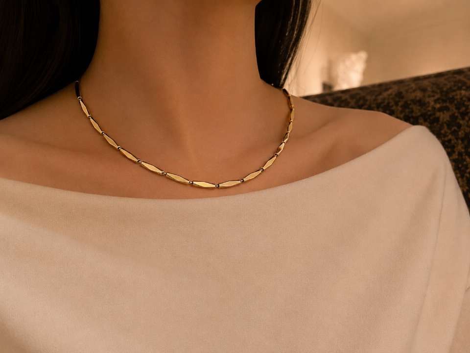 Golden Link Choker