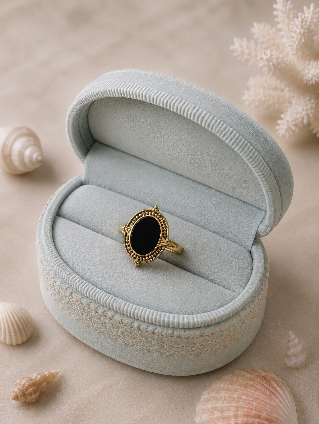 Vintage Onyx Ring