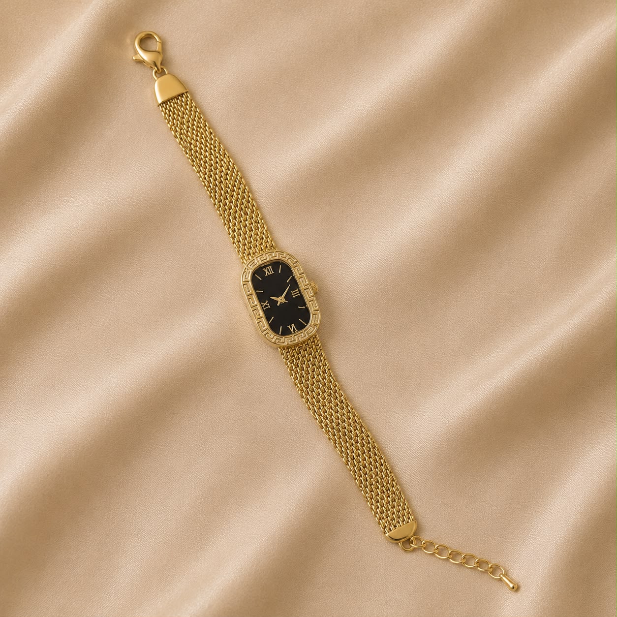 Roman Mesh Watch Bracelet