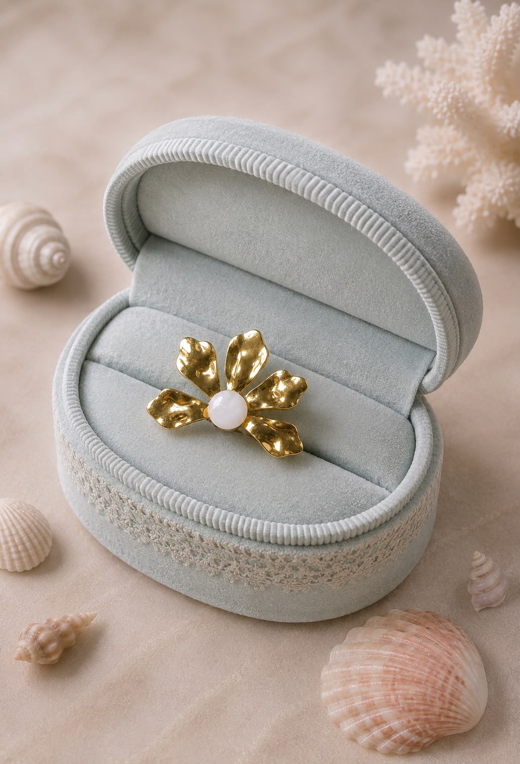 midnight bloom ring