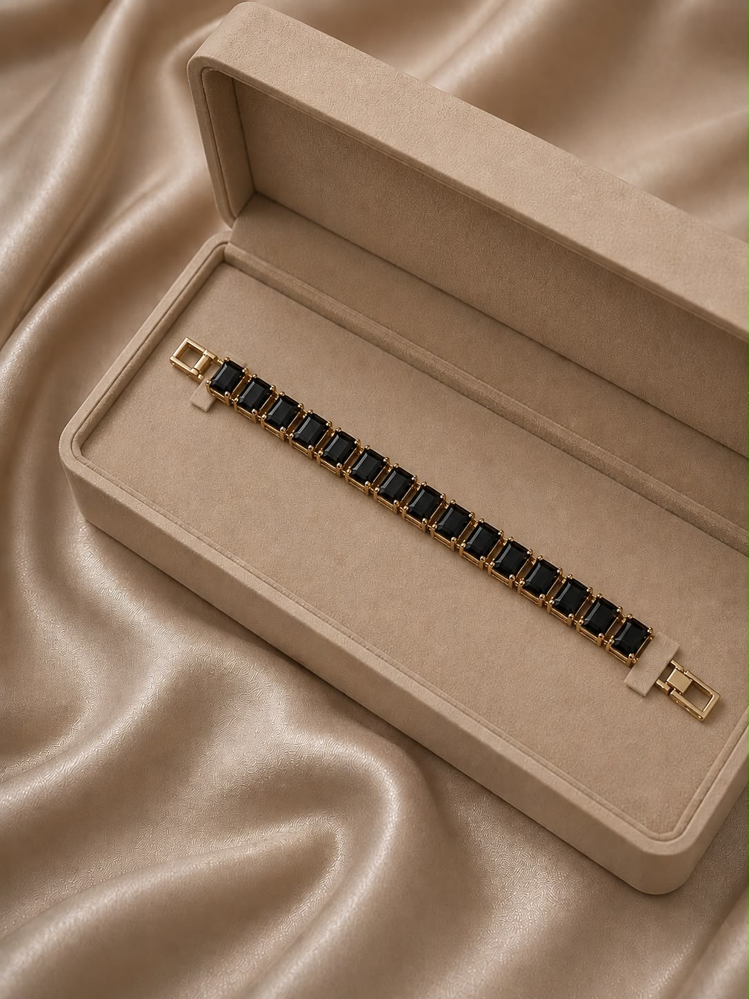 Black Crystal Bracelet