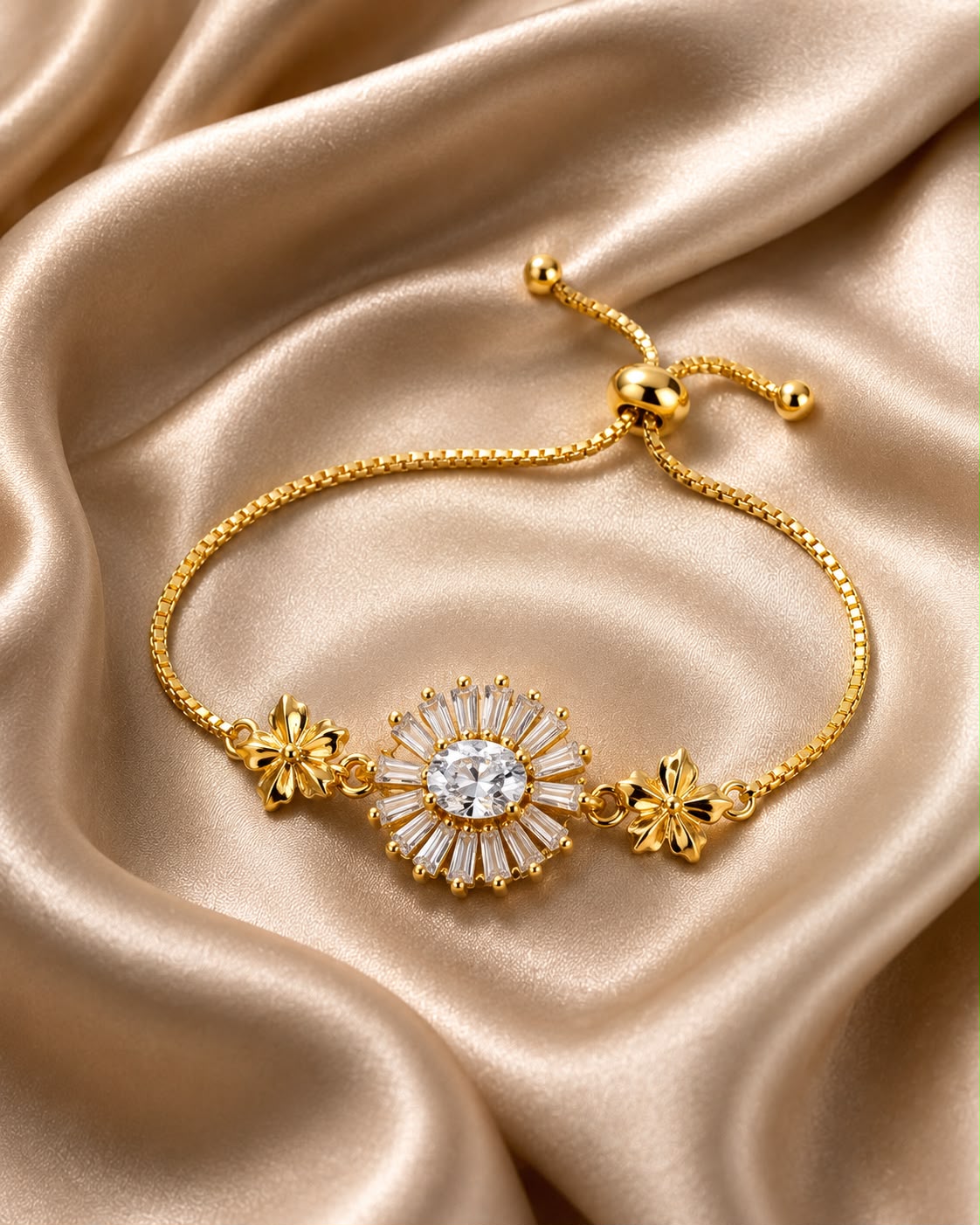 Crystal Bloom Bracelet