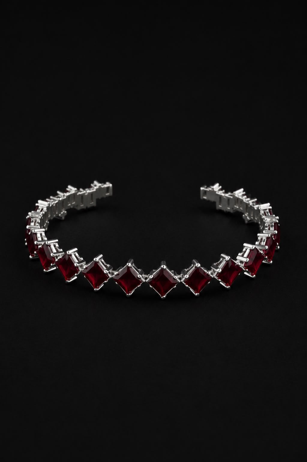 Crystal Diamond Shape Bracelet