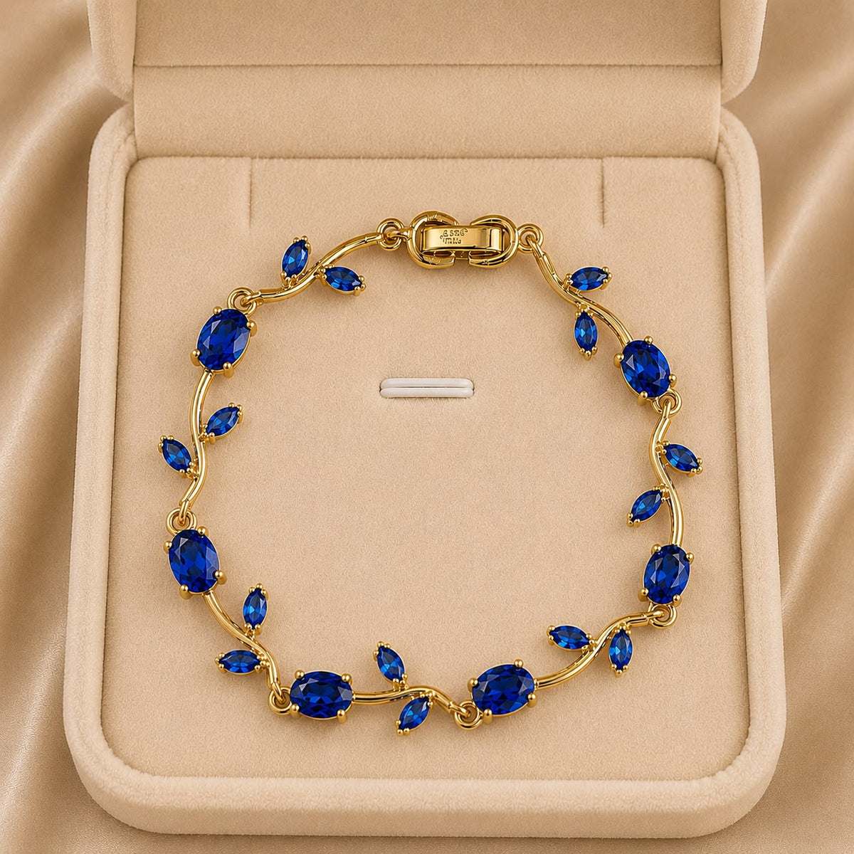 Sapphire Vine Bracelets